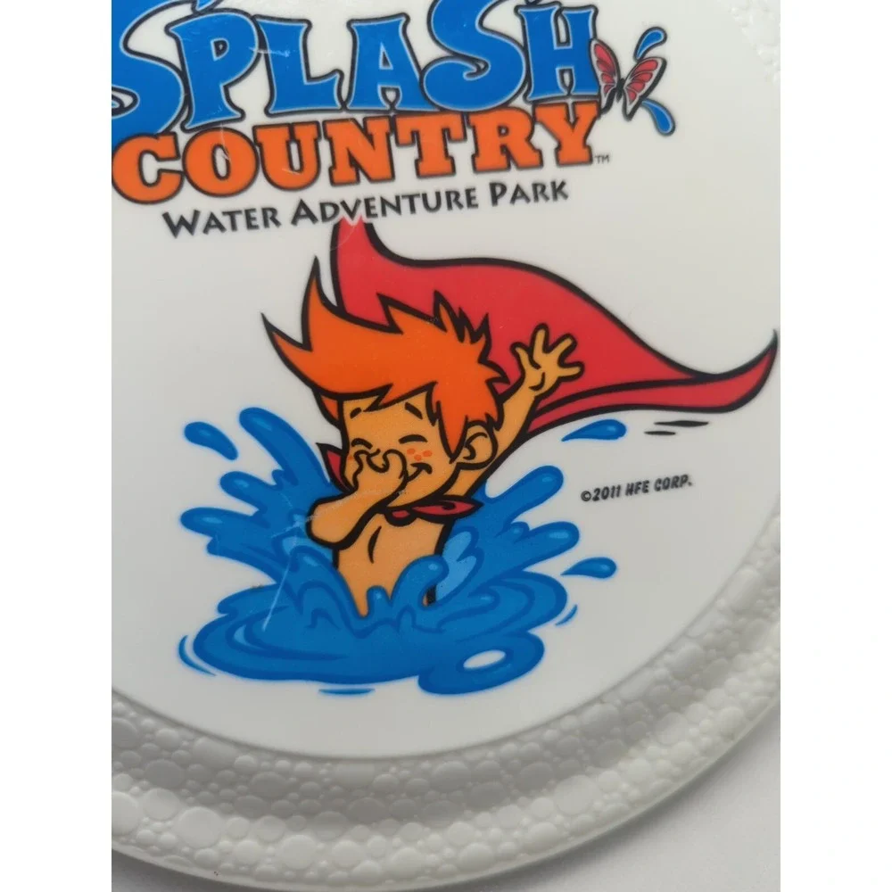 Dollywood Splash Country Frisbee Toy 2011‎ Rare USA Made Outdoors Collectible